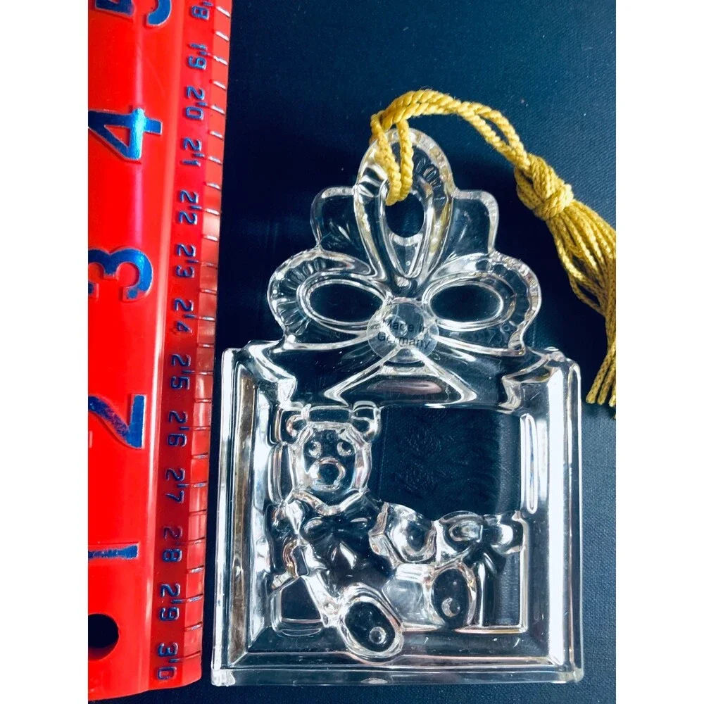 Crystal Gift Box baby Teddy Ornament